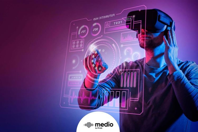 Ilustrasi kerja di metaverse.| Freepik via Kompas.com