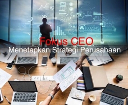 Image: Fokus CEO dalam menetapkan strategi perusahaan. (Koleksi Pribadi)