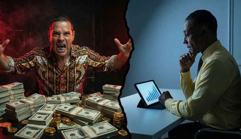 Tuco vs Gus Fring , Gemini3 Generated Image