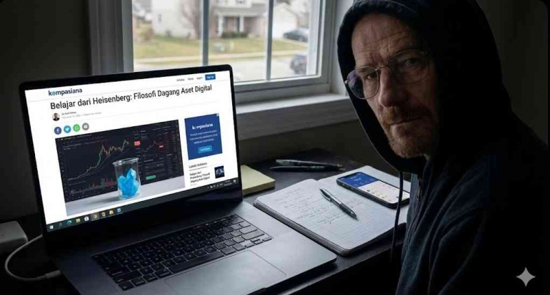 Heisenberg, Genertaed by AI Gemini