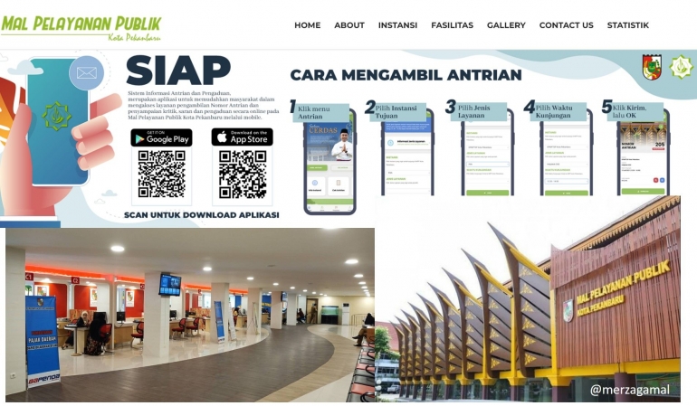 Image: Mal Pelayanan Publik Kota Pekanbaru yang mengadopsi Agile Culture ke dalam birokrasi pelayanan masyarakat (by Merza Gamal)