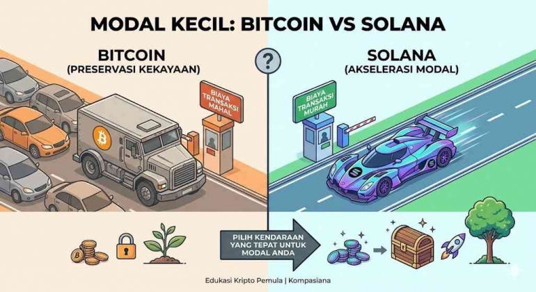 BTC vs SOL . Generated by Gemini 3