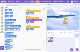 Layar Scratch , Sumber Dokumentasi Pribadi Jody Aryono
