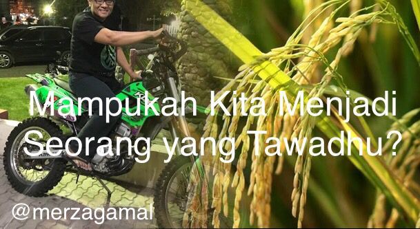 Image: Mampukah kita menjadi seorang yang tawadhu? (by Merza Gamal)